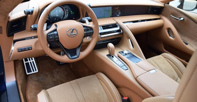 2023 Lexus LC 500 interior