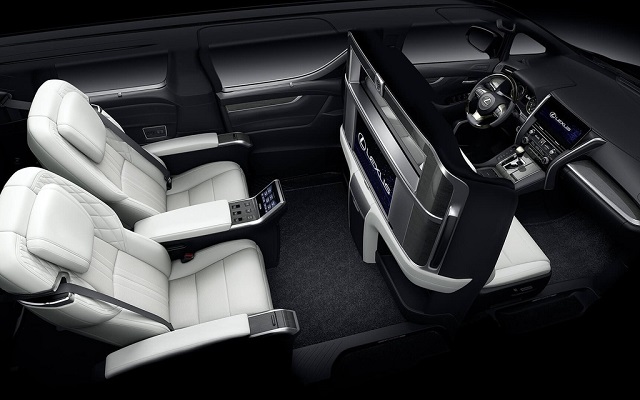 2023 Lexus LM Minivan interior