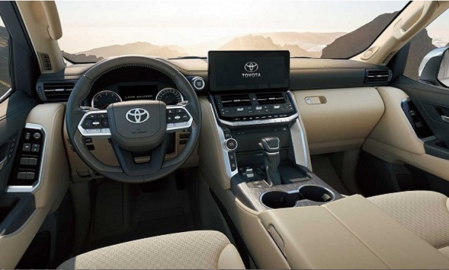 2023 Toyota Land Cruiser Prado interior