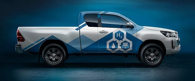 2024 Toyota HiLux Hydrogen Fuel Cell truck-min