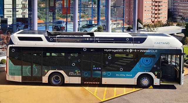 2024 Toyota Caetano Hydrogen Fuel Cell Bus